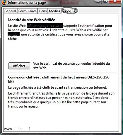 certificat securite firefox