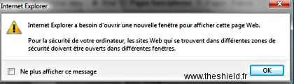 Alerte web