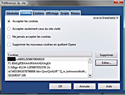 Cookies opera - cookies