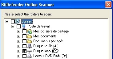 Bitdefender - lecteur